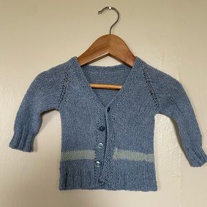 Vintage baby cardigan
